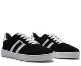 Tenis Preto Listra Lateral C 30453 0004 0006 Anacapri